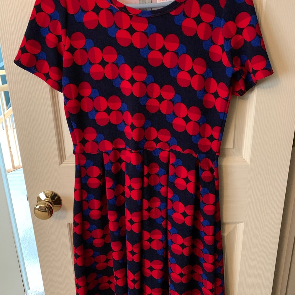 LulaRoe Amelia dress size Medium EUC